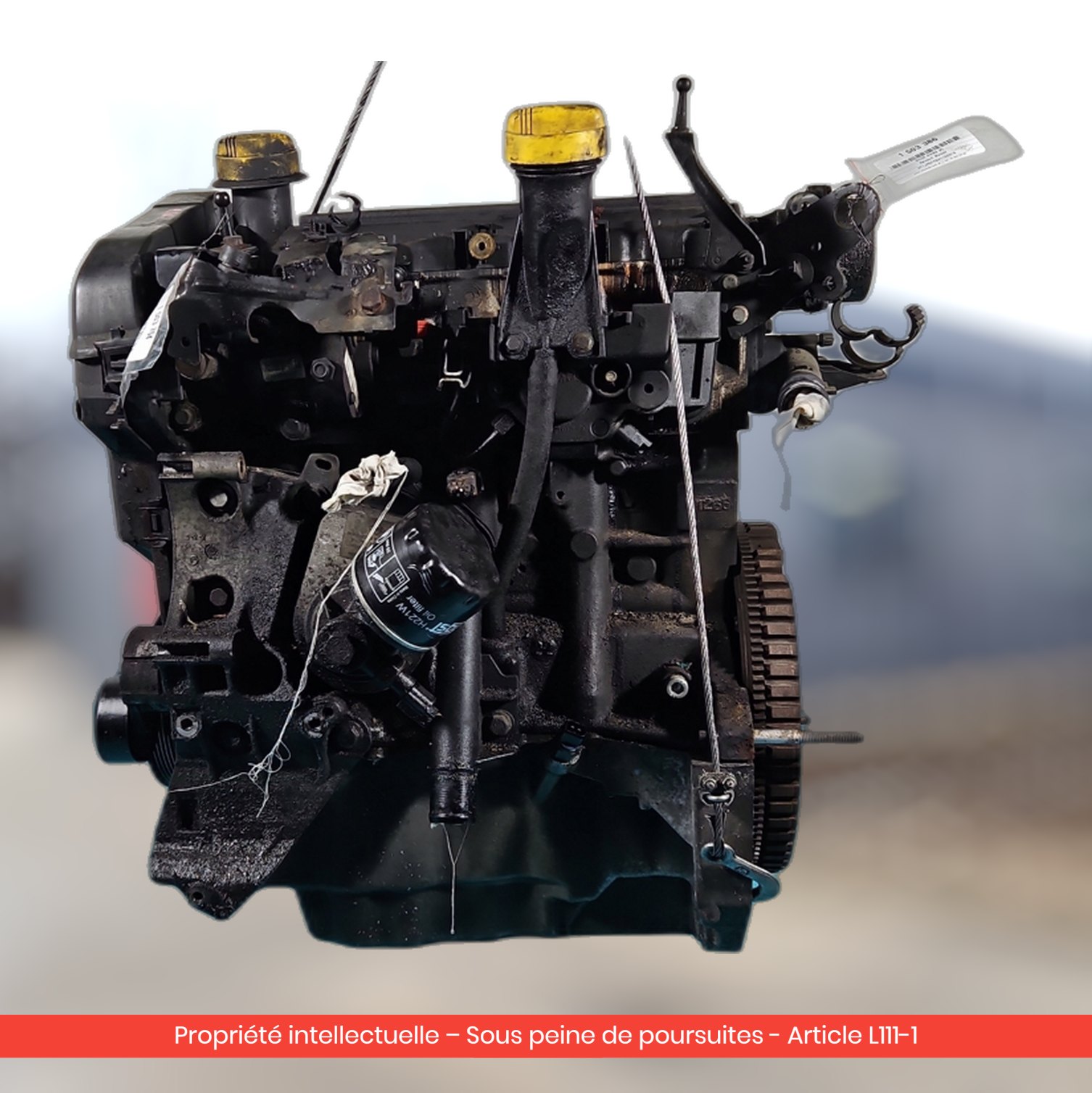 Moteur Renault Clio III / Modus K9KT766 — occasion — vue 2