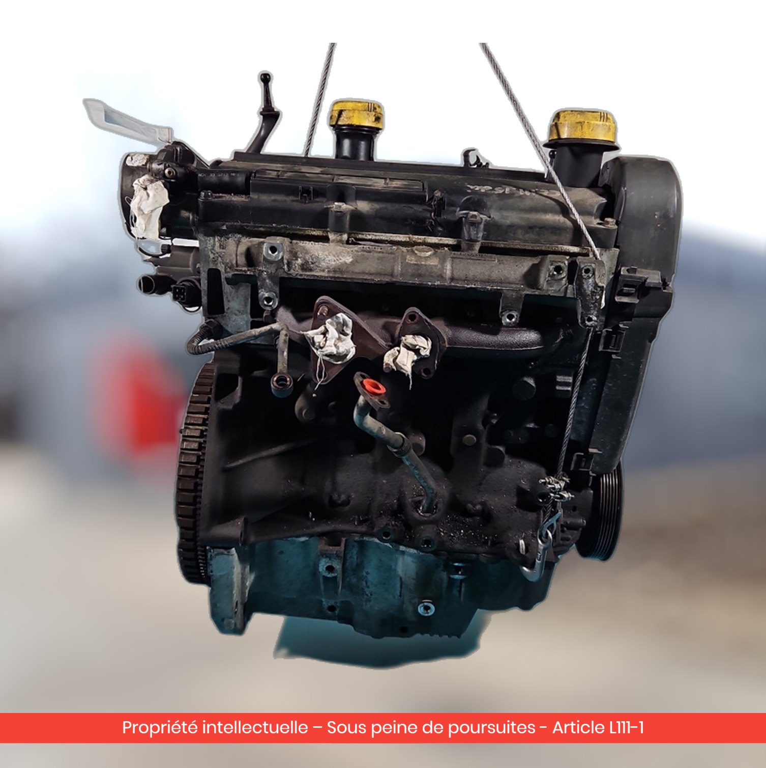Moteur Renault Clio III / Modus K9KT766 — occasion — vue 4