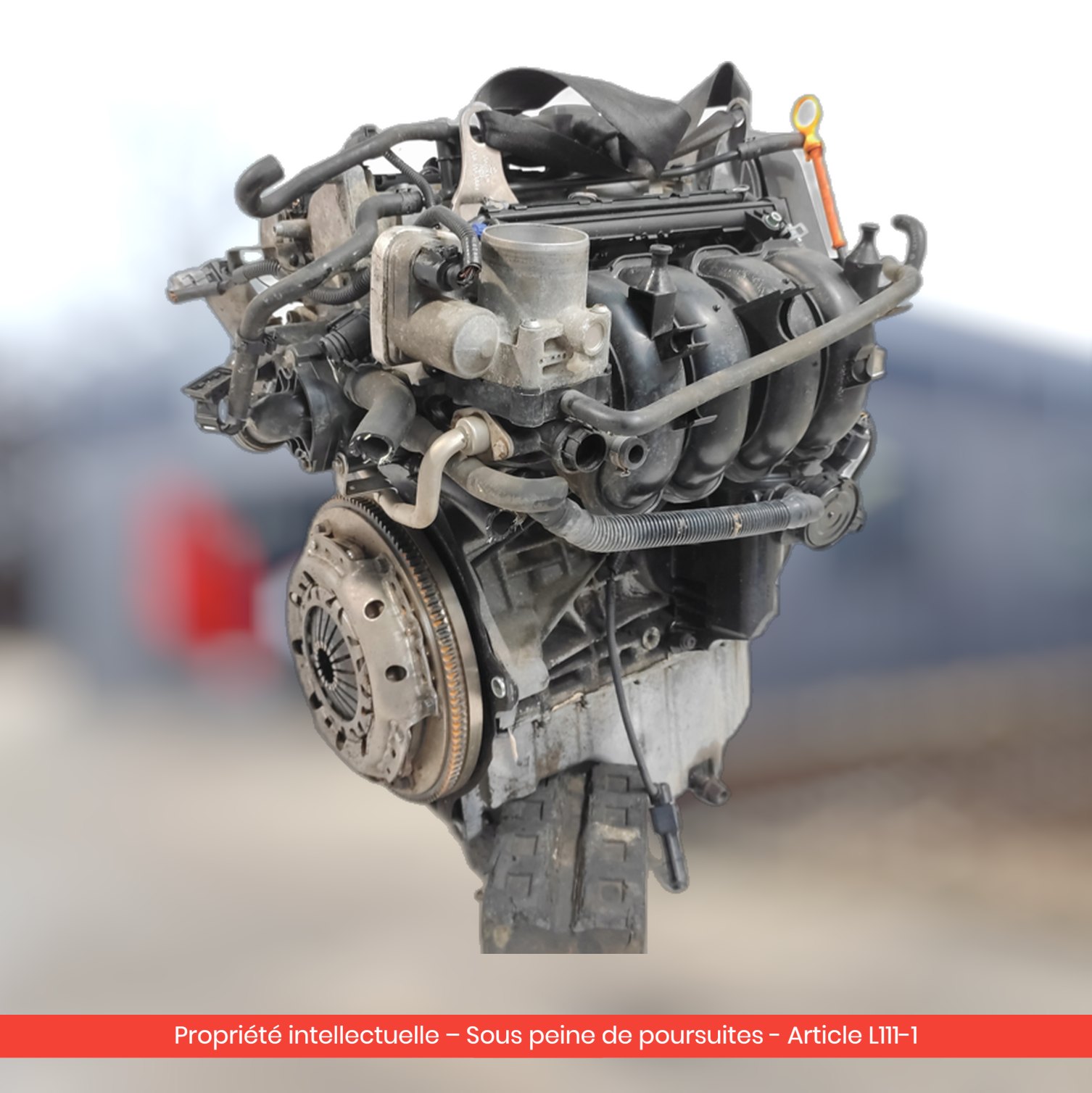 Moteur Seat Ibiza / Cordoba / Volkswagen Polo BBZ — occasion — vue 4