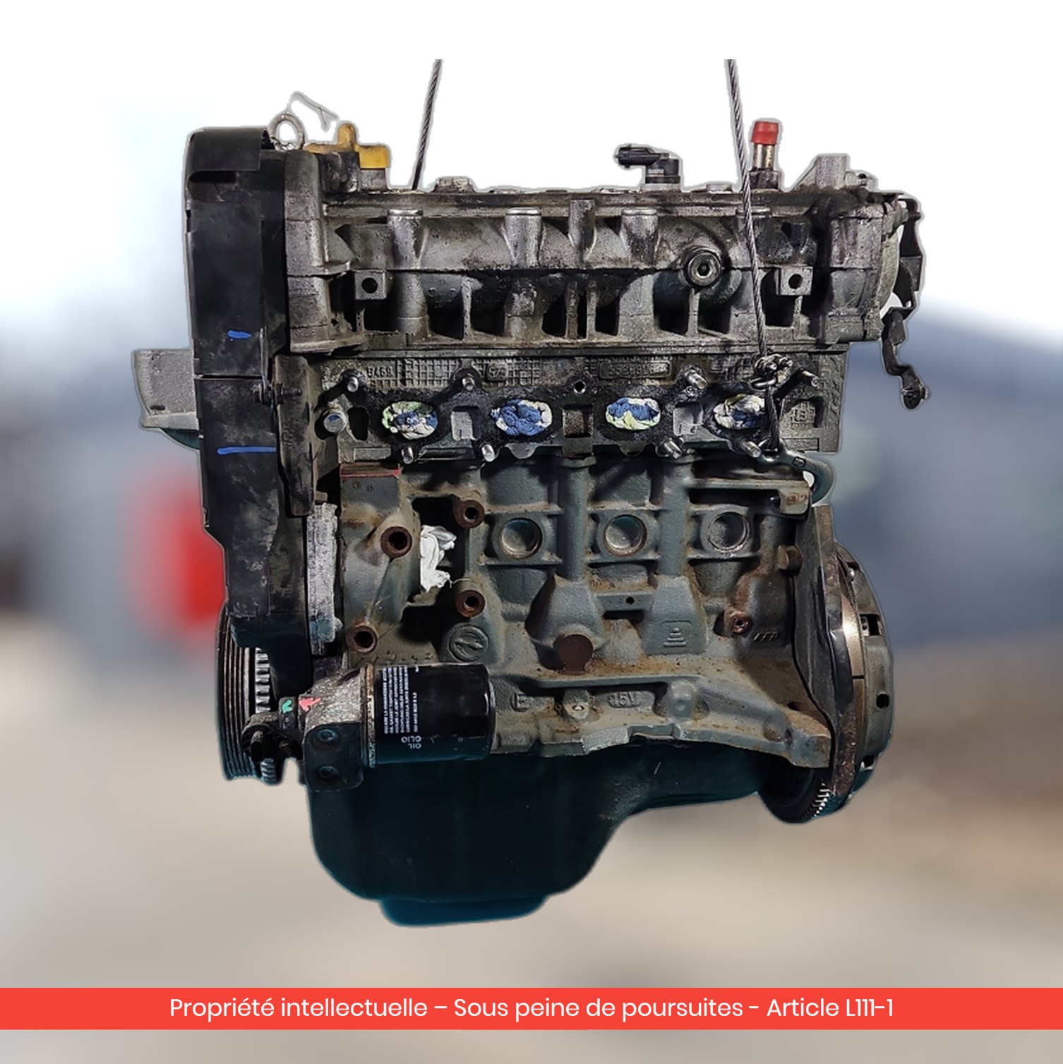 Moteur Fiat Idea / Lancia Musa 843A1000-350 — occasion — vue 2