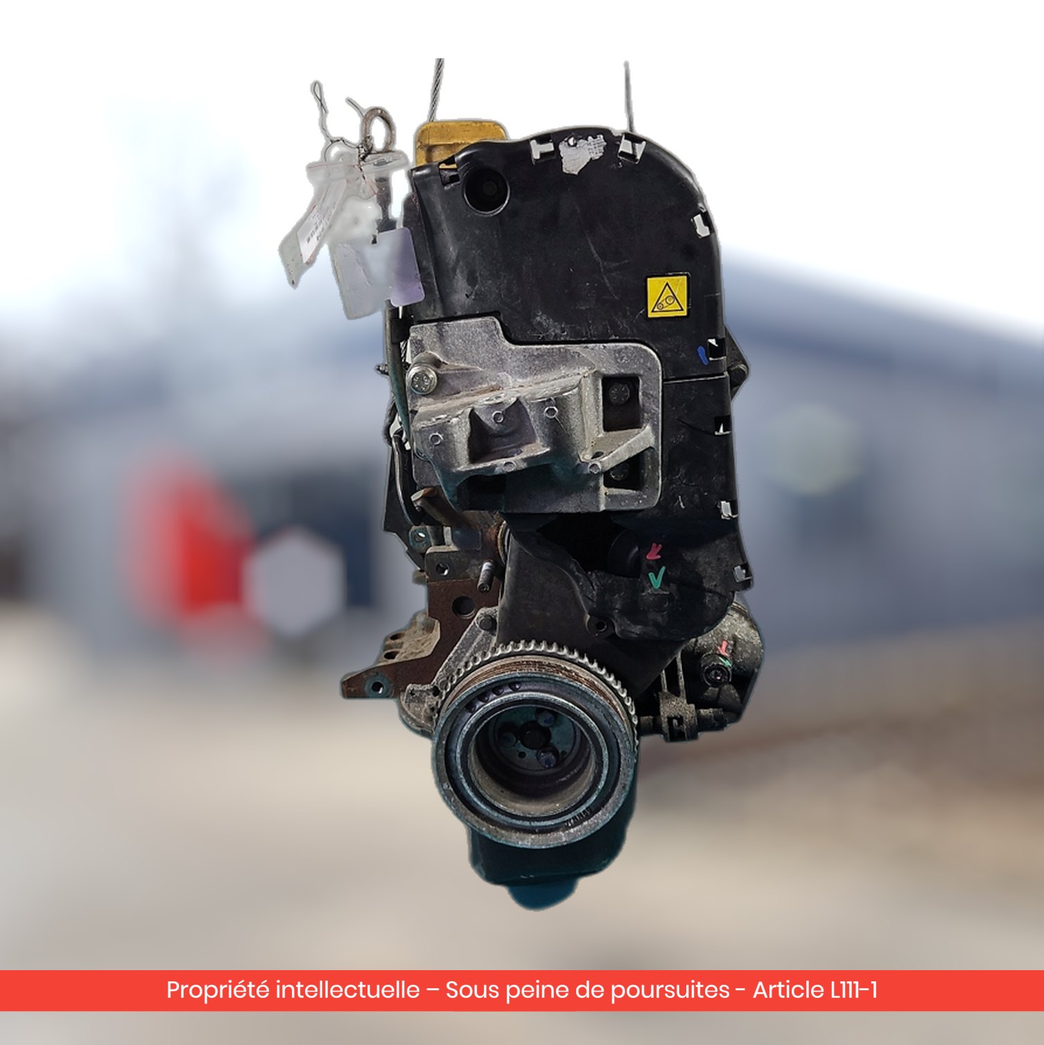 Moteur Fiat Idea / Lancia Musa 843A1000-350 — occasion — vue 3