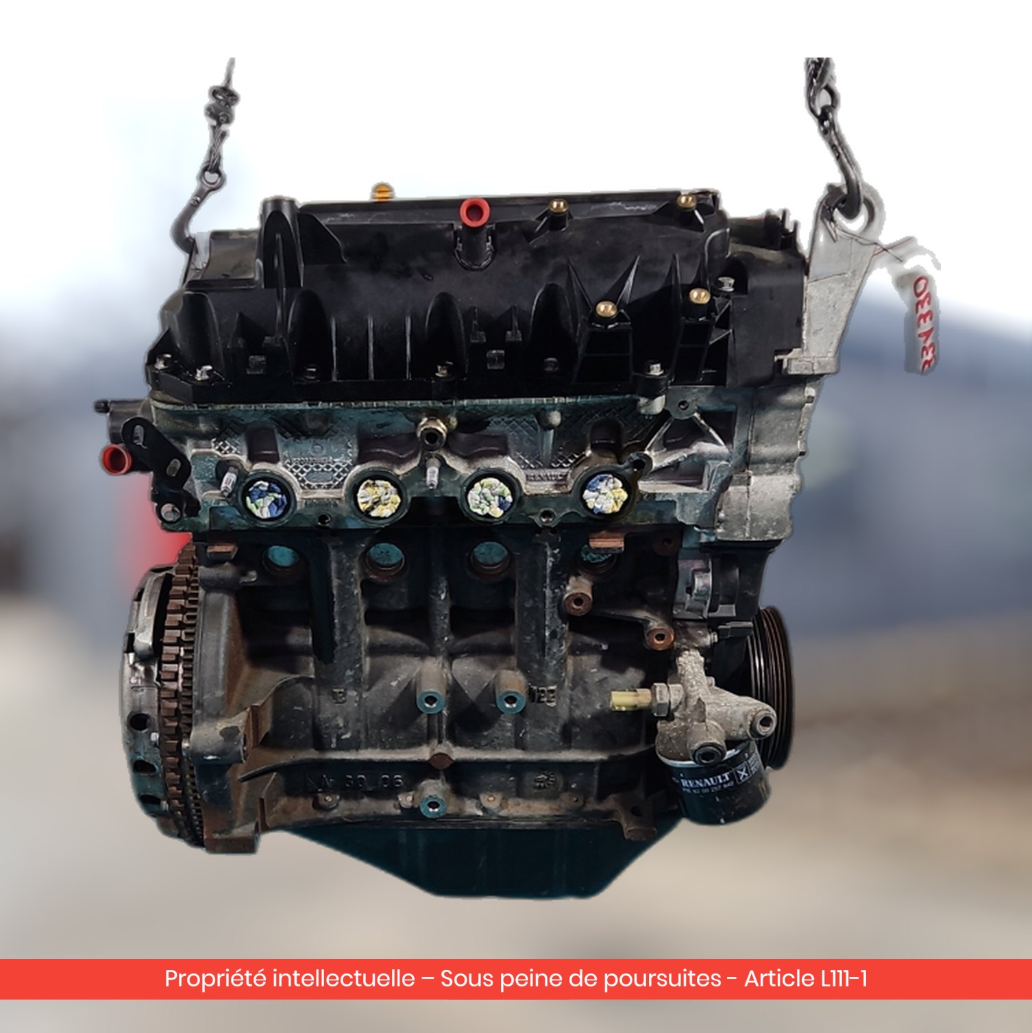 Moteur Renault Laguna II / Laguna F4PC770 — occasion — vue 2
