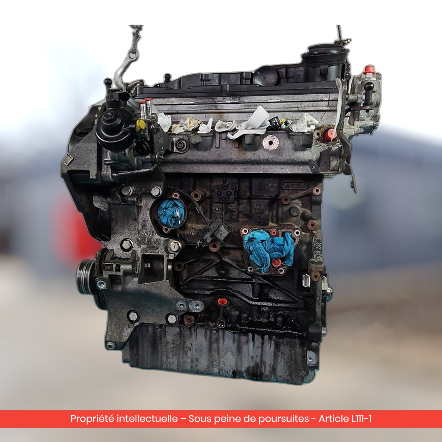 Moteur Audi A3 / Q3 / Volkswagen Golf VI CFFB — occasion — vue 1