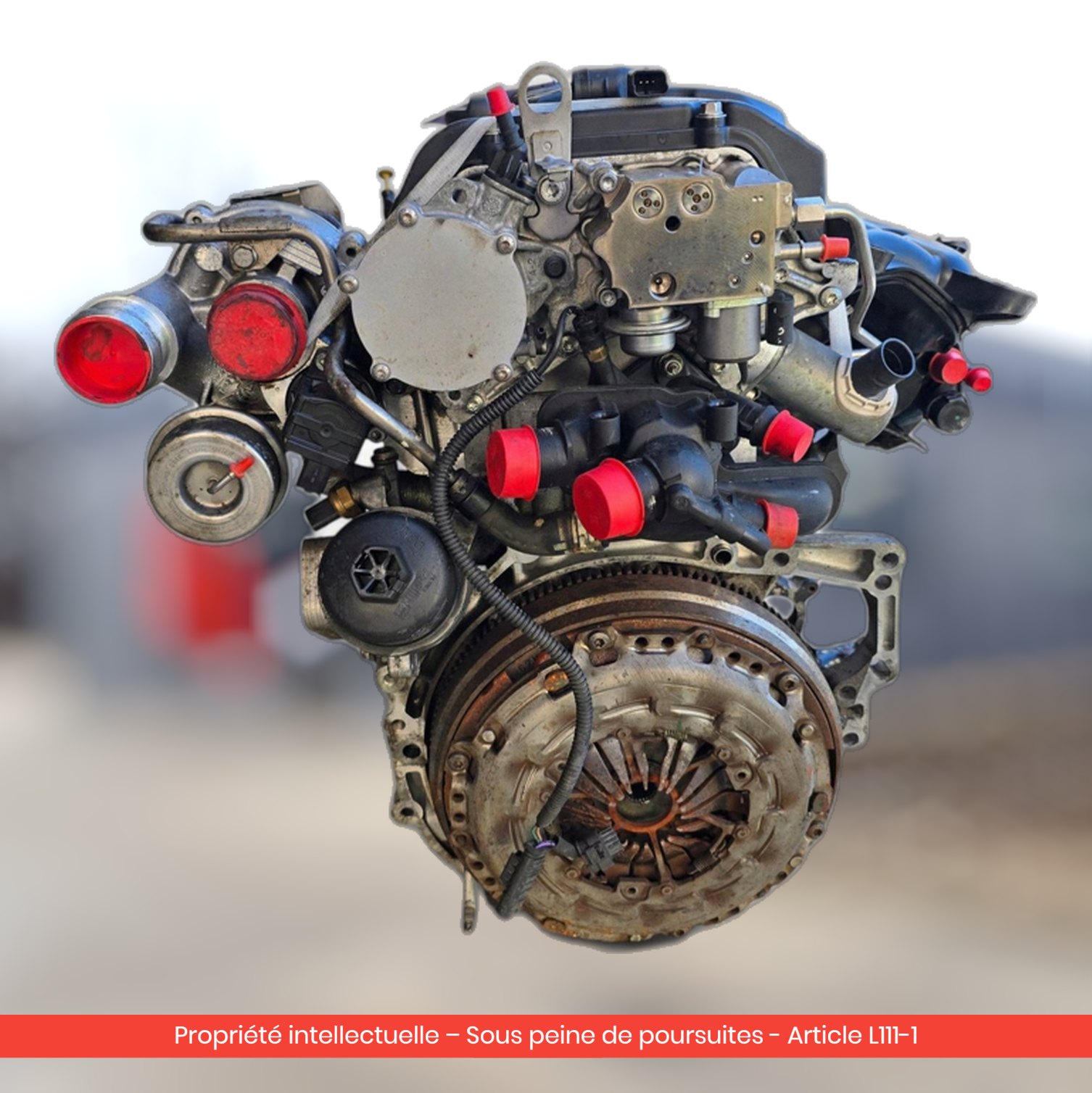 Moteur Citroën DS3 / Peugeot 207 5F01-RL — occasion — vue 1