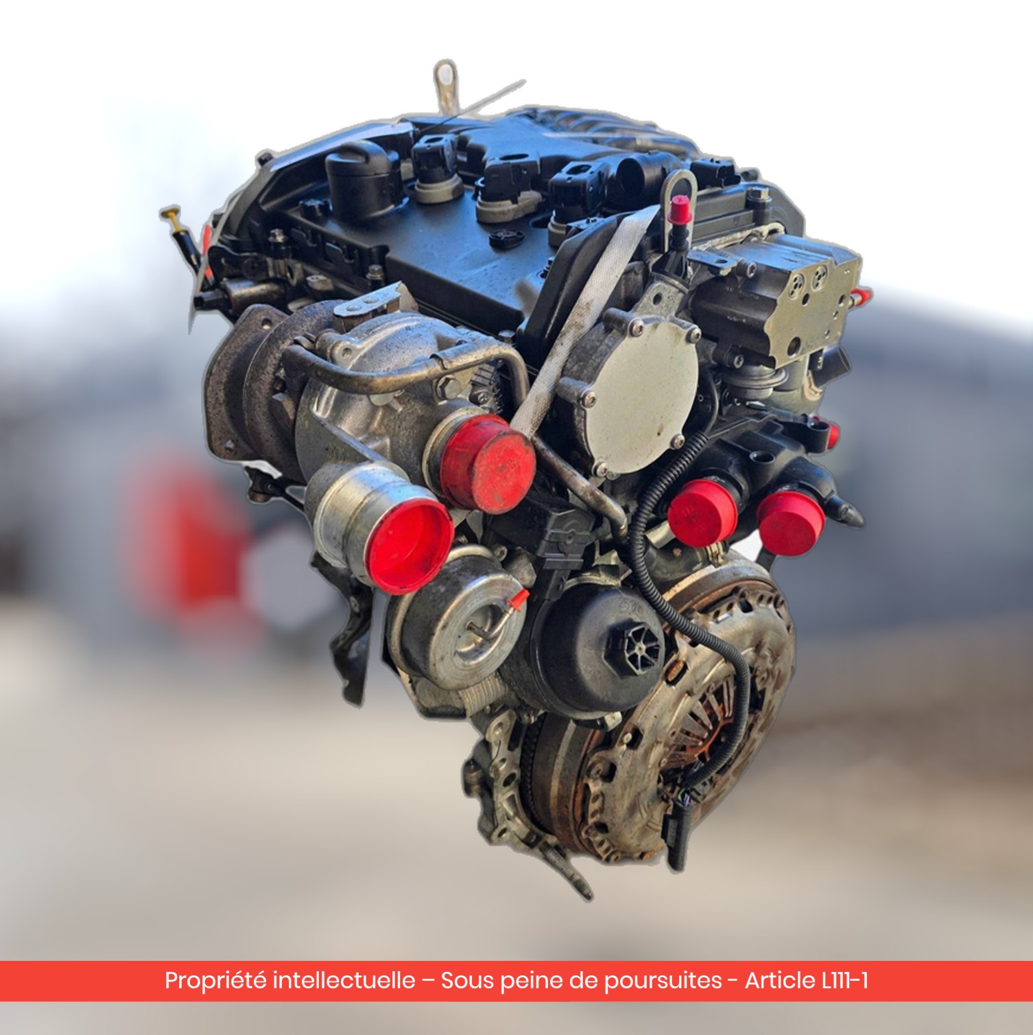 Moteur Citroën DS3 / Peugeot 207 5F01-RL — occasion — vue 3