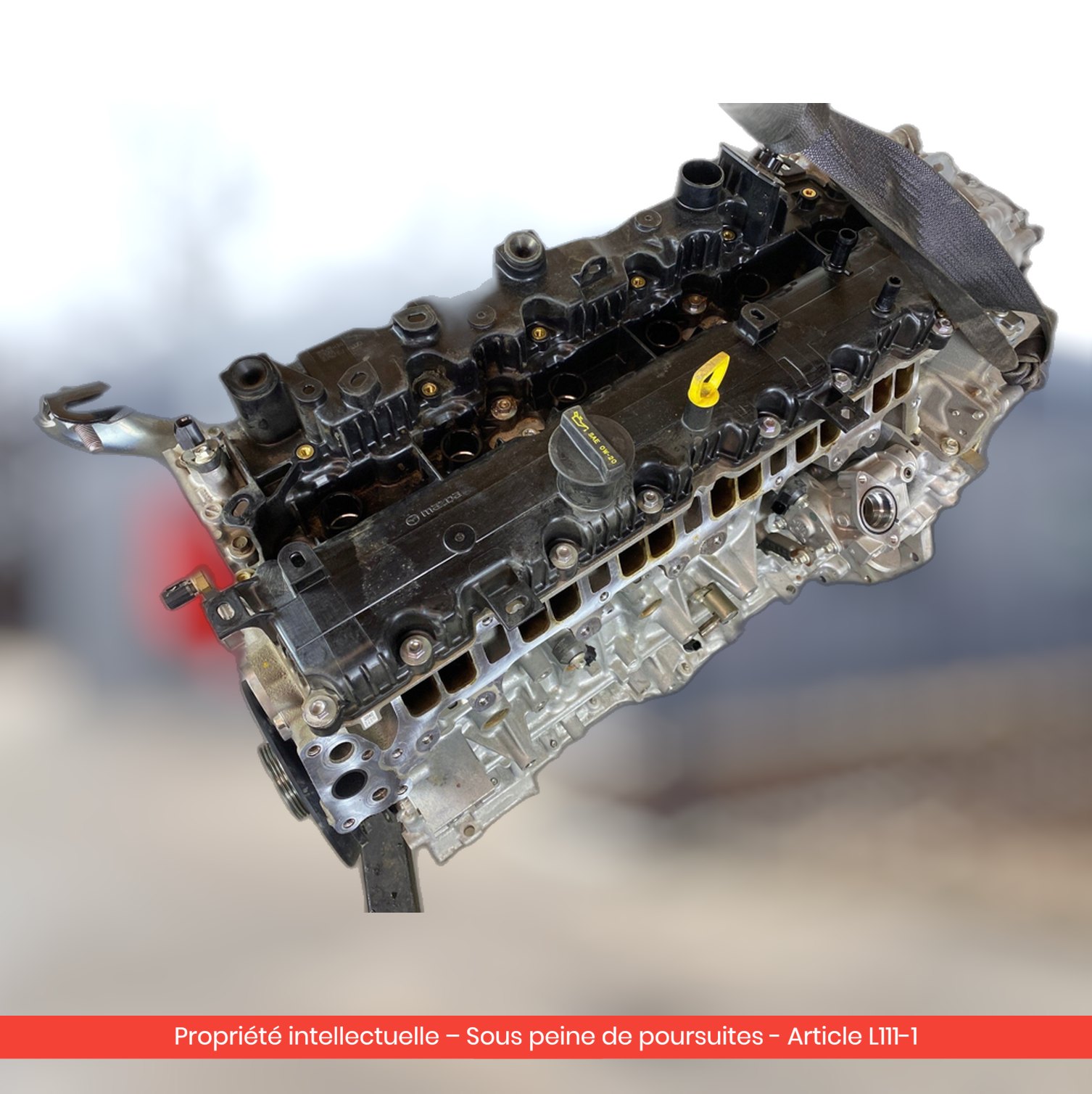 Moteur Citroën Saxo / Berlingo / Peugeot 106 HDZ — occasion — vue 3