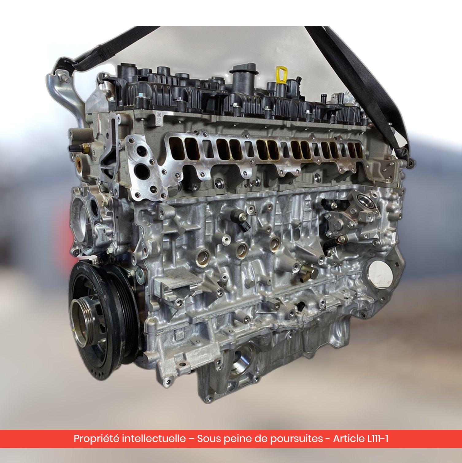 Moteur Citroën Saxo / Berlingo / Peugeot 106 HDZ — occasion — vue 4