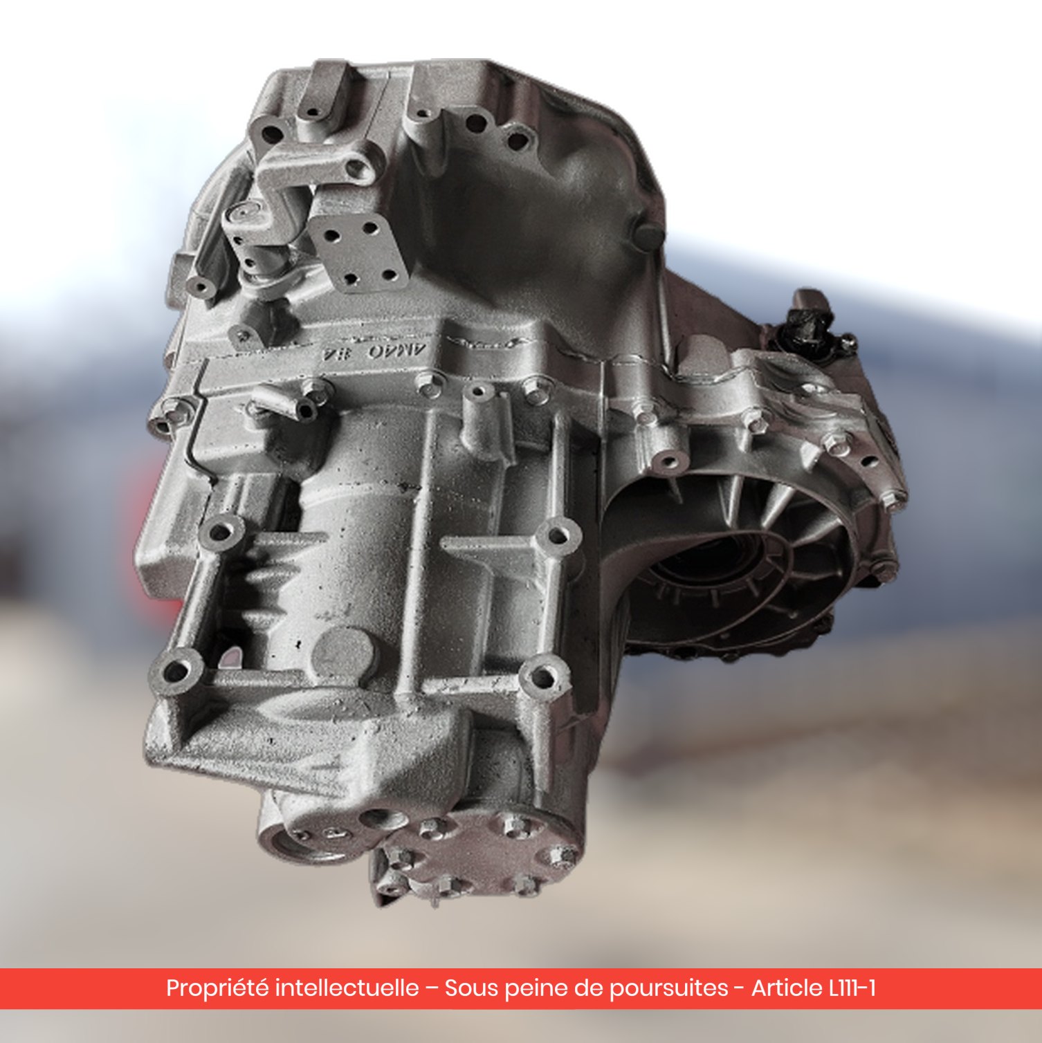 Boîte de vitesses reconditionnée Nissan Almera Micra 1.5 — 4M40 — vue 3