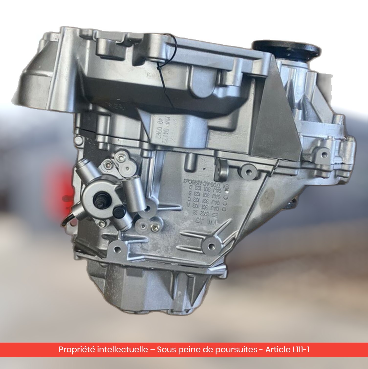 Boîte de vitesses reconditionnée Volkswagen Scirocco 1.2 essence — RKC — vue 1