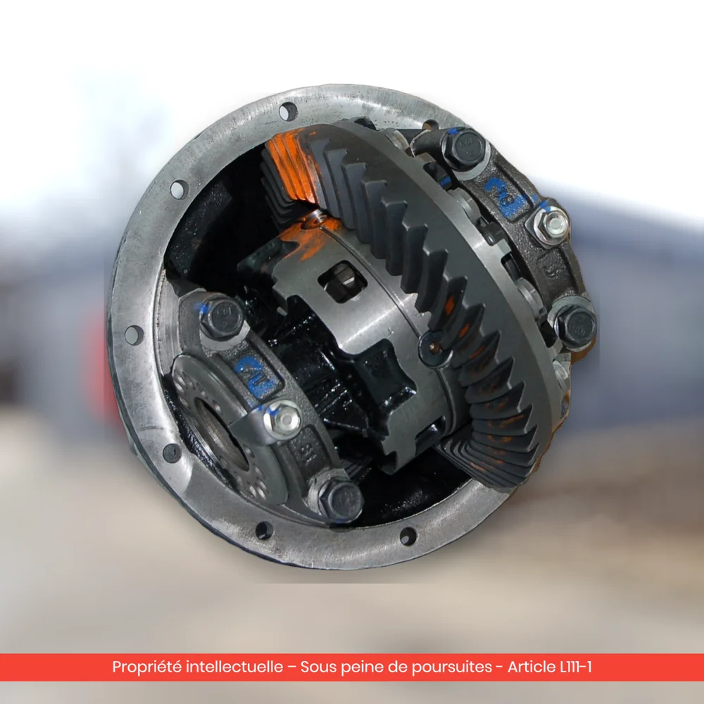 Différentiel avant reconditionné Toyota Land Cruiser 70 VDJ76 VDJ78 VDJ79 1VD-FTV — 41110-60B70 rapport 3.909 — vue 5