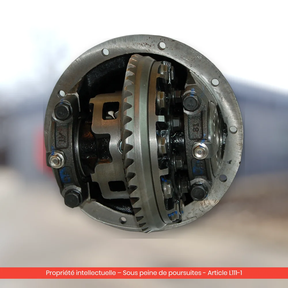 Différentiel avant reconditionné Toyota Land Cruiser 70 HZJ76 HZJ79 1HZ — 41110-6A330 rapport 4.300 — vue 5