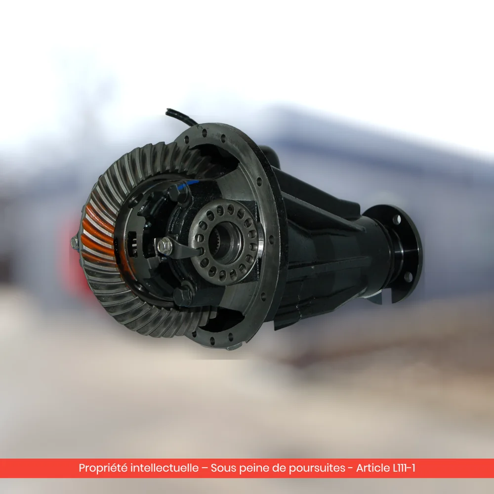 Différentiel arrière reconditionné Toyota Hilux (LAN25) 5L-E — 41110-6A370 rapport 4.555 — à blocage — vue 5