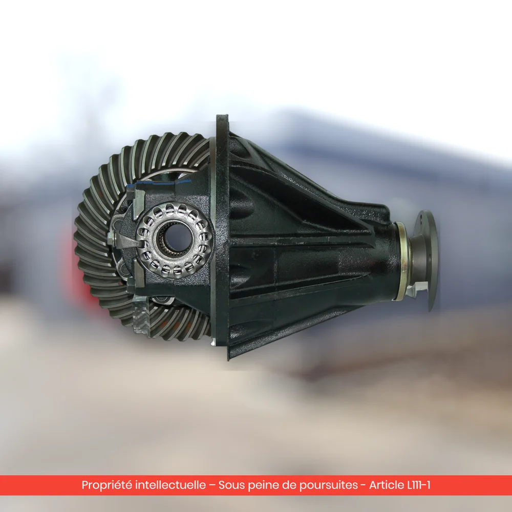 Différentiel arrière reconditionné Toyota Land Cruiser 100 (HDJ100) 1HD-FTE — 41110-60861 rapport 3.909 — vue 5