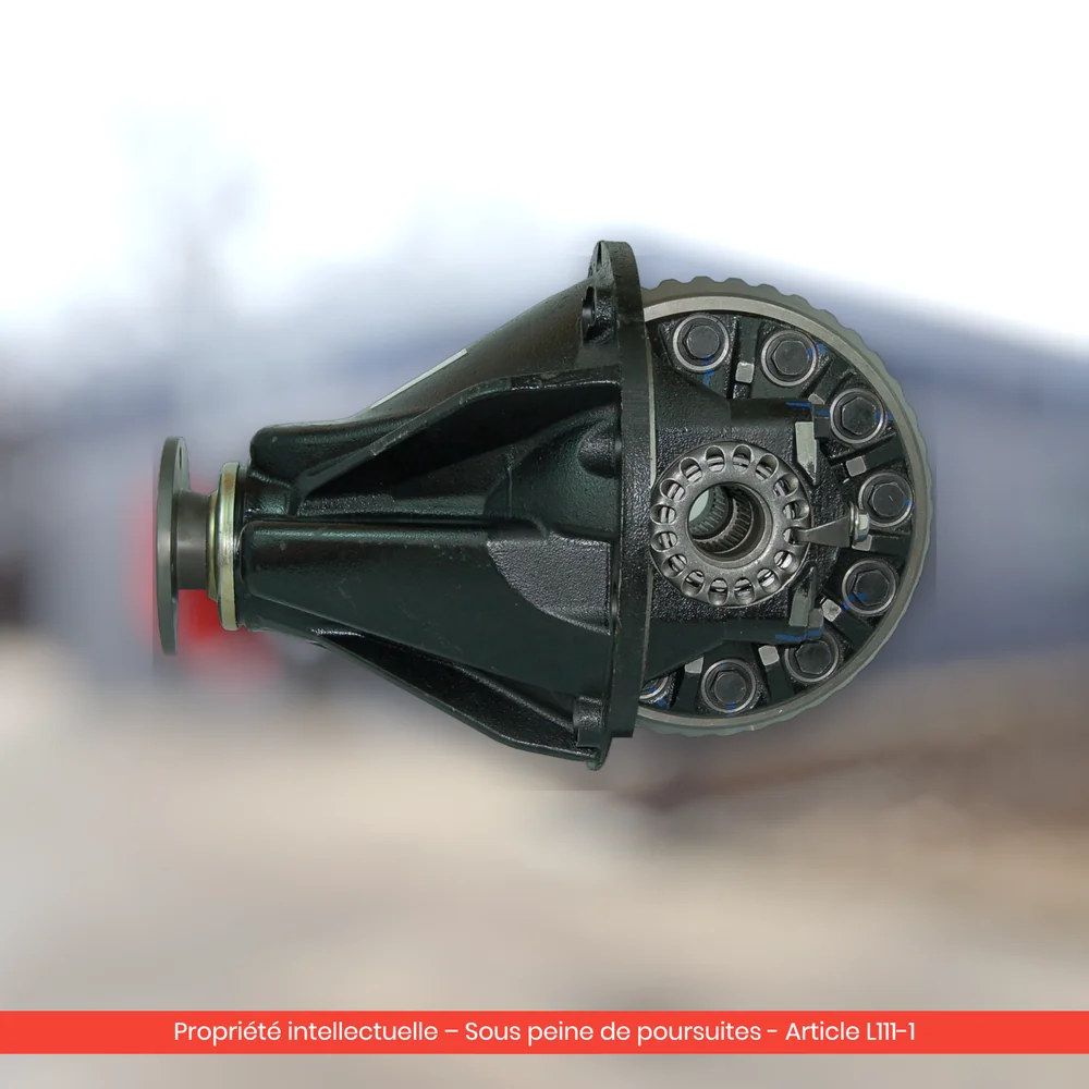 Différentiel arrière reconditionné Toyota Land Cruiser 100 (HDJ100) 1HD-FTE — 41110-60870 rapport 4.100 — vue 5
