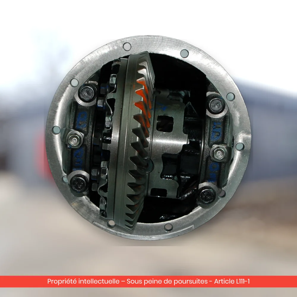 Différentiel arrière reconditionné Toyota Land Cruiser Prado 120 (LJ120) 5L-E — 41110-3D590 rapport 4.555 — vue 5