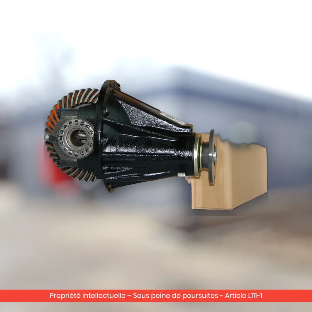 Différentiel arrière reconditionné Toyota Hilux Vigo / Fortuner (KUN25, KUN50) 2KD-FTV — 41110-0K030 rapport 3.909 — vue 5