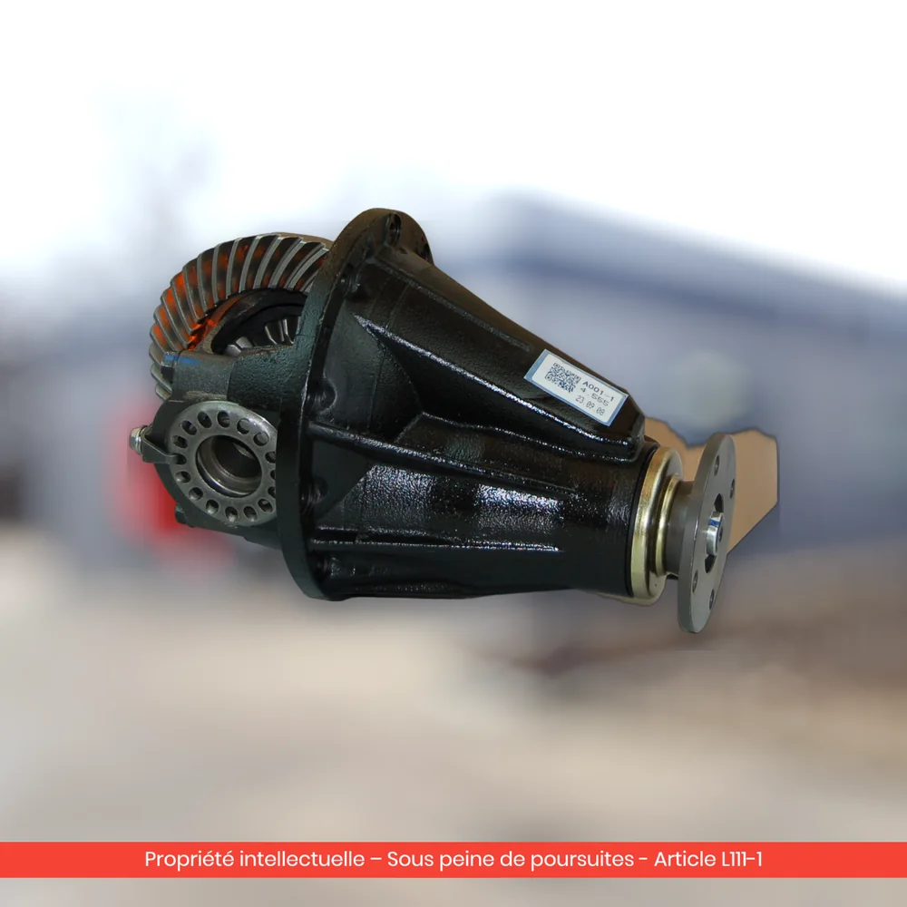 Différentiel arrière reconditionné Toyota Fortuner (TGN51, TGN61) 2TR-FE — 41110-0K051 rapport 4.555 — vue 5
