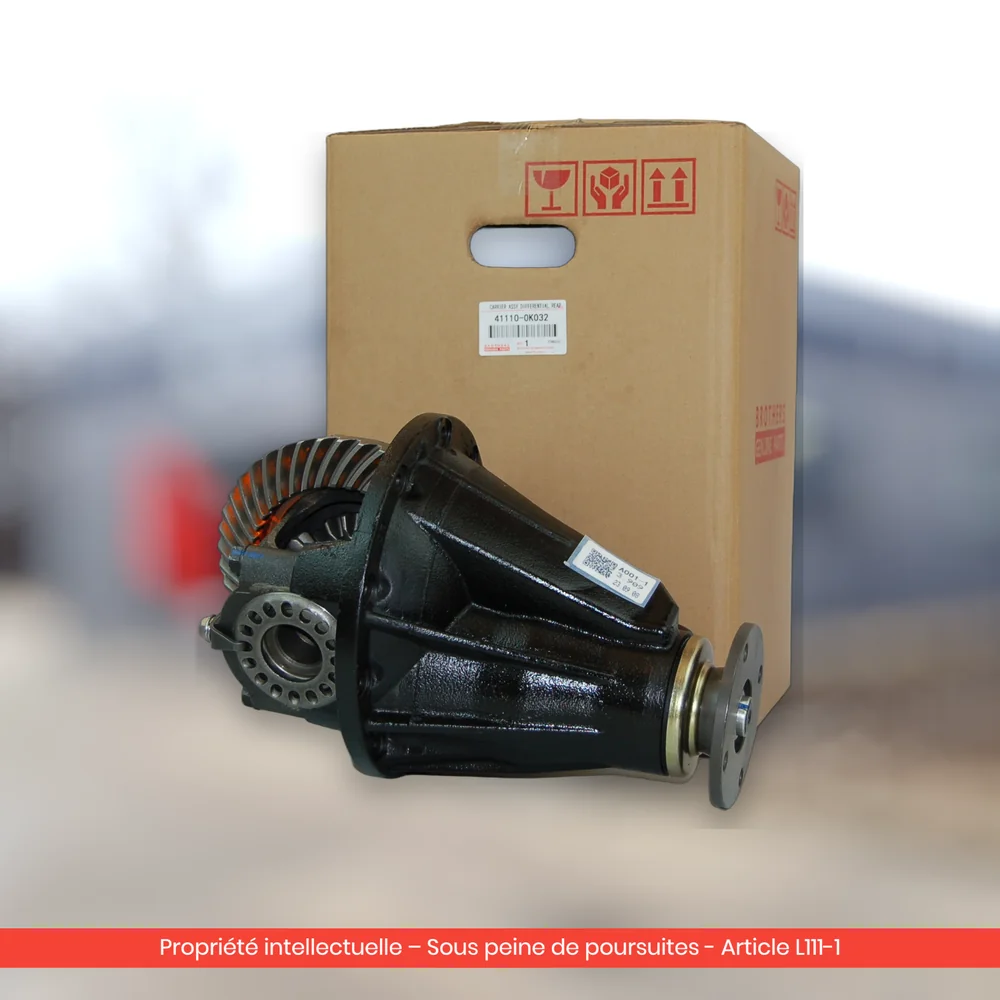 Différentiel arrière reconditionné Toyota Fortuner (KUN50, KUN61) 2KD-FTV — 41110-0K031 rapport 3.909 — vue 5