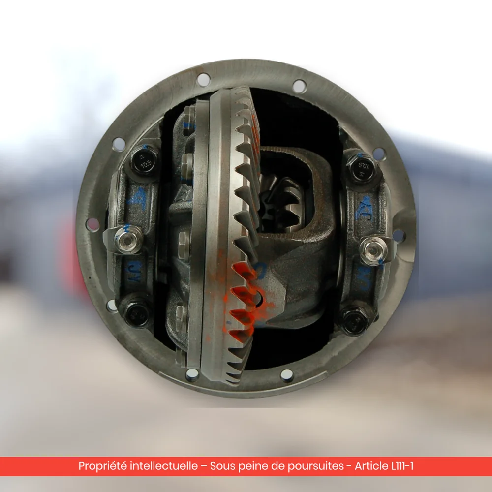 Différentiel arrière reconditionné Toyota Hilux Vigo (TGN10) 1TR-FE — 41110-0K052 rapport 4.555 — vue 5