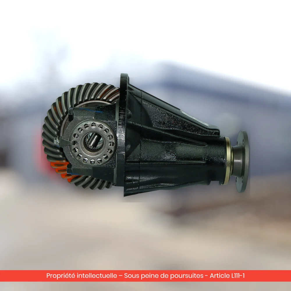 Différentiel arrière reconditionné Toyota Hilux Vigo (KUN10) 2KD-FTV — 41110-0K042 rapport 4.100 — vue 5