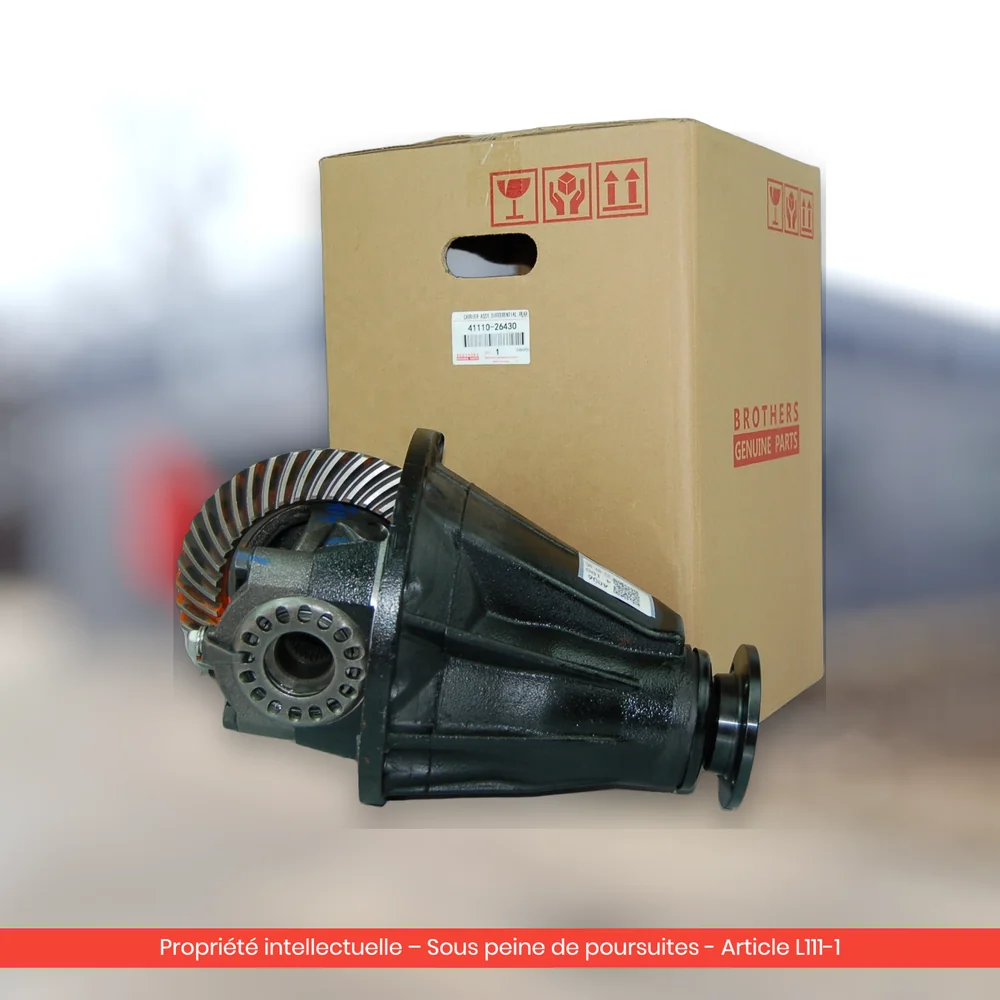 Différentiel arrière reconditionné Toyota Hiace H100 / H200 (RZH115, KDH200, KDH221, LH172) 2RZ-E — 41110-26430 rapport 4.100 — vue 5