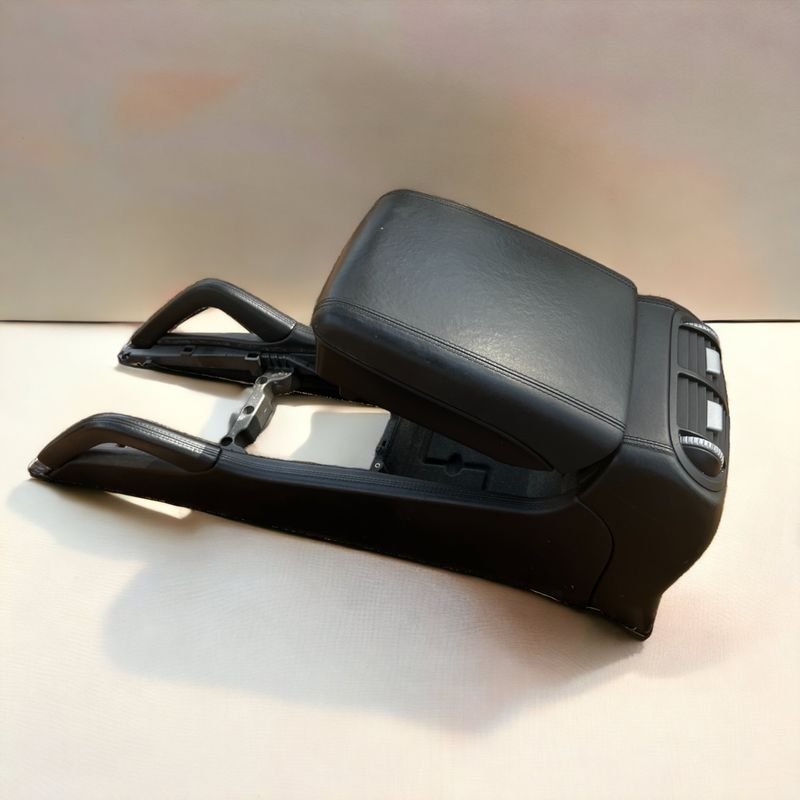 Accoudoir central cuir noir reconditionné pour Porsche Cayenne 955 / 957