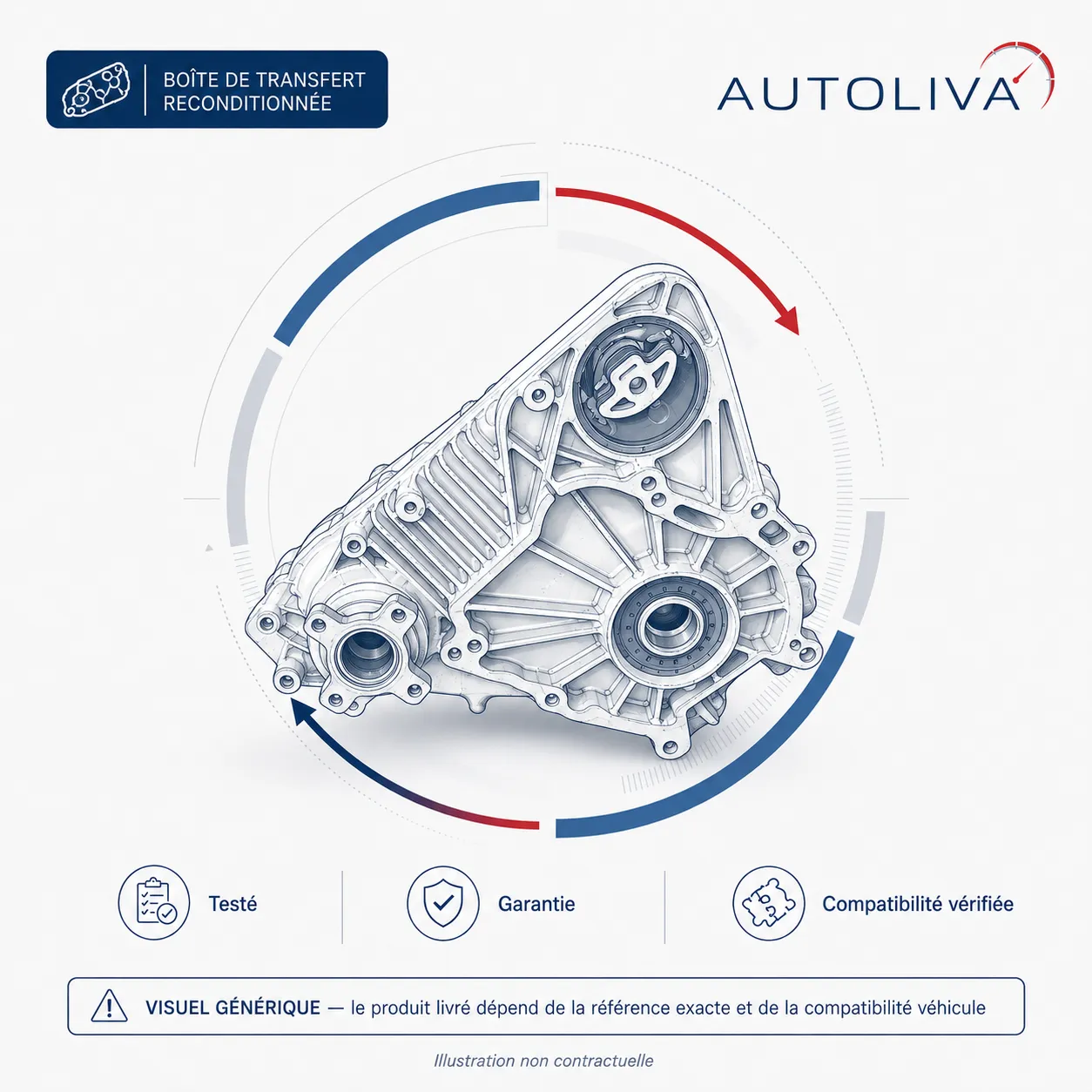 Boîte de transfert 36002051 reconditionné – Volvo