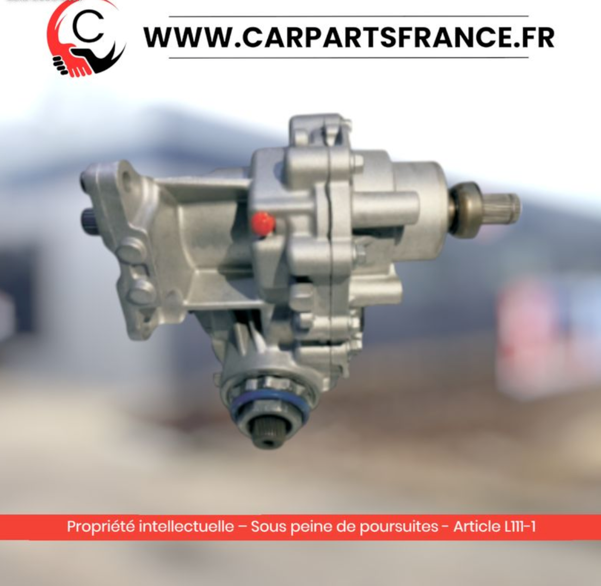 Système ALL4 MINI — détail PTO et coupleur GKN reconditionnés