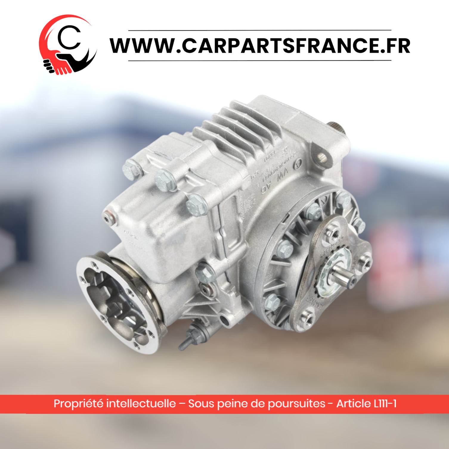 Boîte de transfert reconditionnée 0FV409053A pour Audi, Volkswagen, Seat et Skoda - échange standard - garantie 2 ans