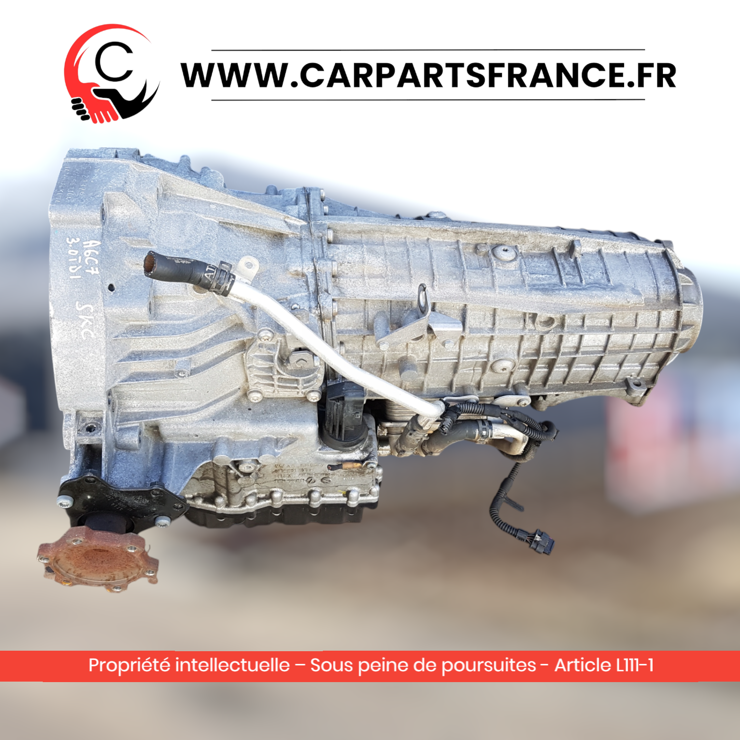 Boîte de vitesses S tronic 7 reconditionnée pour Audi A6 / A7 C7 3.0 TDI quattro