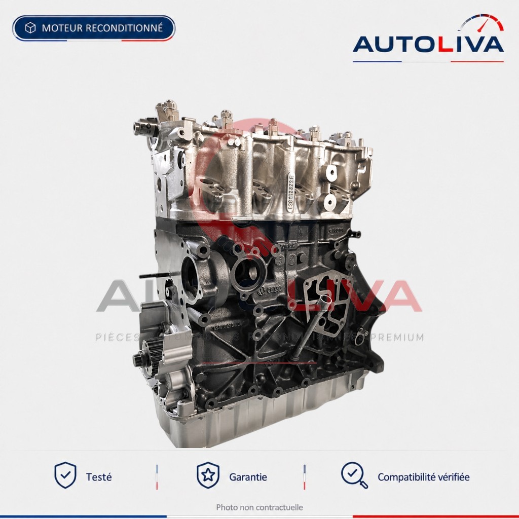 Dieselmotor 1Z 1.9 TDI 90 PS generalüberholt – VW, Audi, Seat, Ford