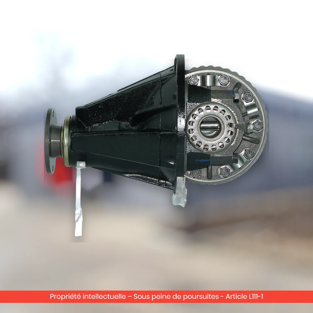 Différentiel arrière reconditionné Toyota Fortuner (KUN50, KUN61) 2KD-FTV — 41110-0K031 rapport 3.909