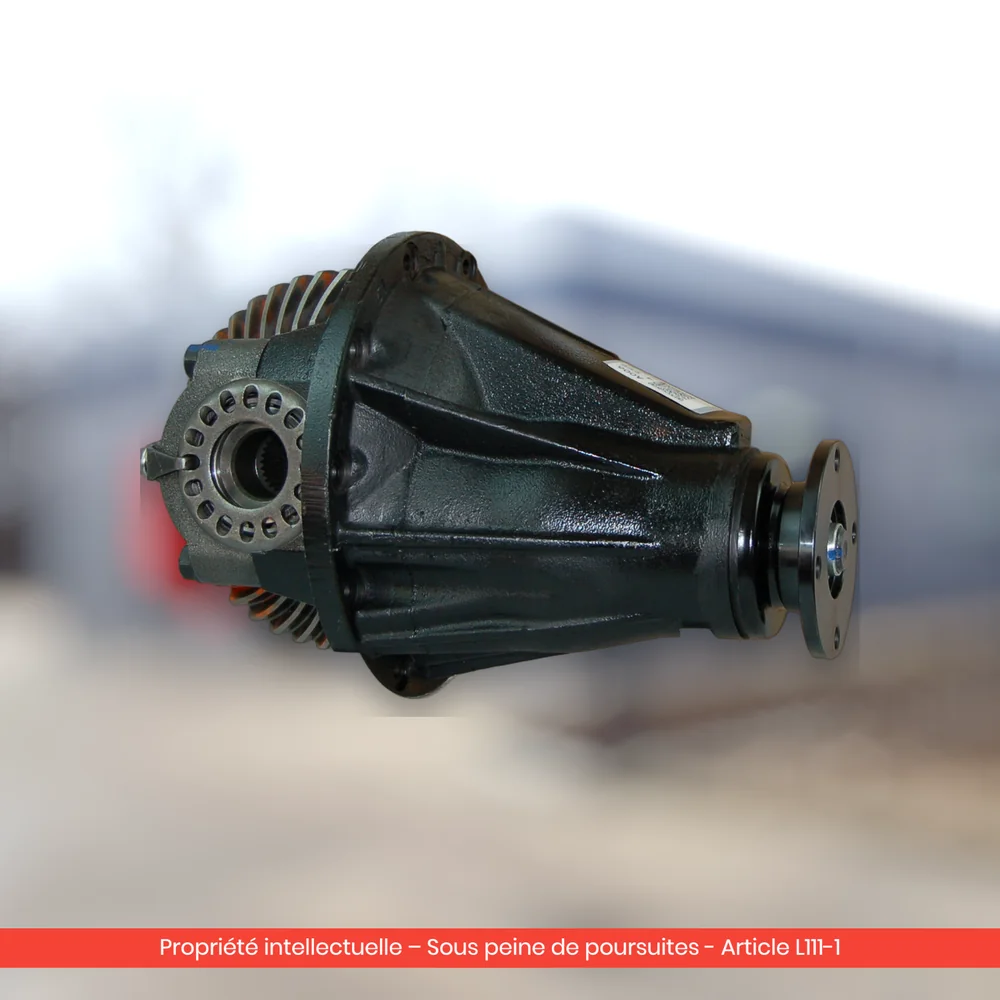 Différentiel arrière reconditionné Toyota Hiace H200 (TRH203, TRH213) 2TR-FE — 41110-3D261 rapport 4.555