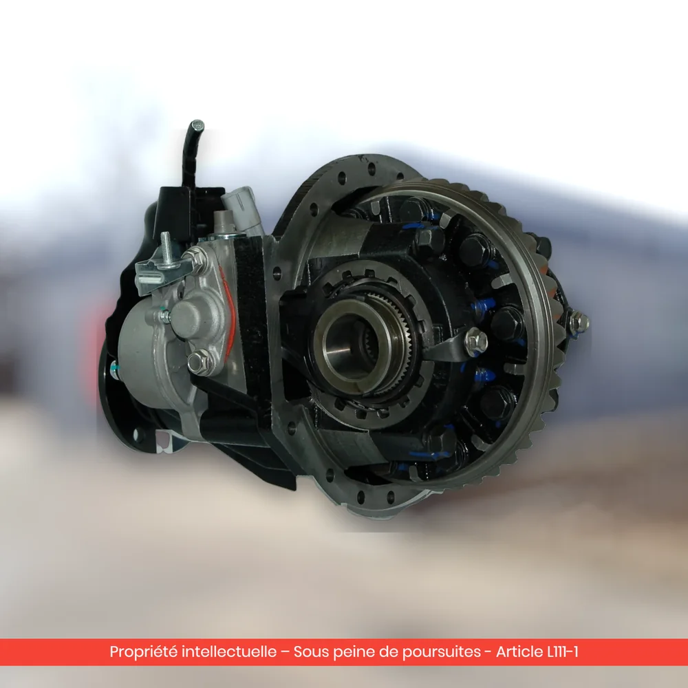 Différentiel arrière reconditionné Toyota Hilux (LAN25) 5L-E — 41110-6A370 rapport 4.555 — à blocage