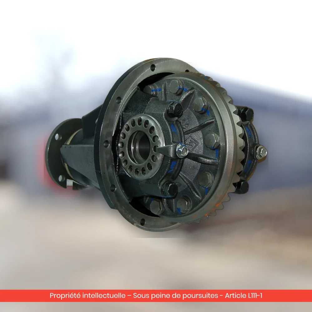 Différentiel arrière reconditionné Toyota Hilux Vigo (KUN10) 2KD-FTV — 41110-0K042 rapport 4.100