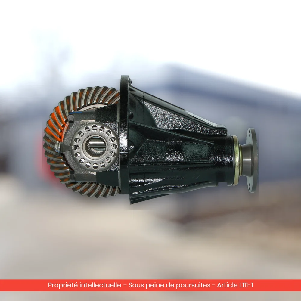 Différentiel arrière reconditionné Toyota Hilux Vigo (KUN35) 2KD-FTV — 41110-0K021 rapport 3.727