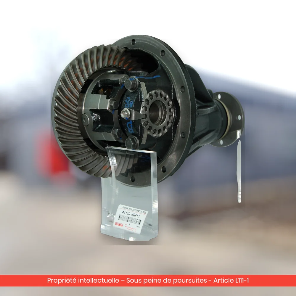 Différentiel arrière reconditionné Toyota Land Cruiser 100 (HDJ100) 1HD-FTE — 41110-60861 rapport 3.909