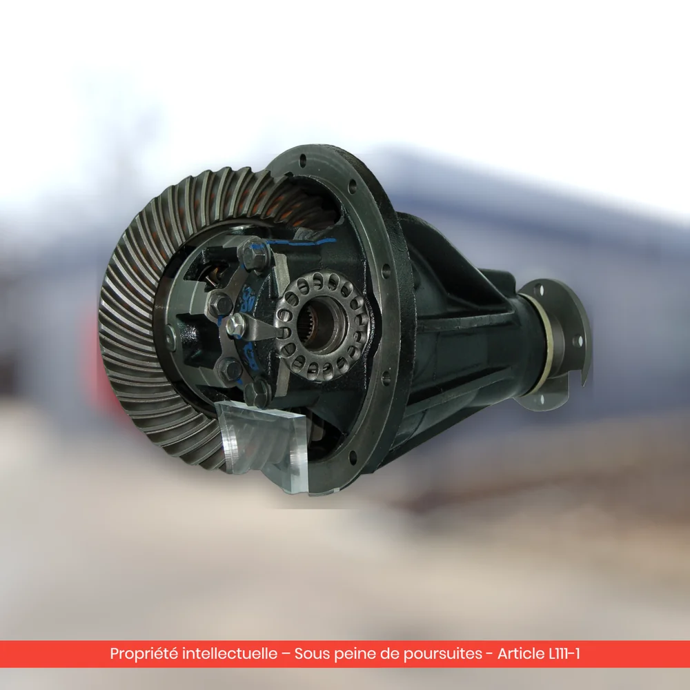 Différentiel arrière reconditionné Toyota Land Cruiser 100 (HDJ100) 1HD-FTE — 41110-60870 rapport 4.100