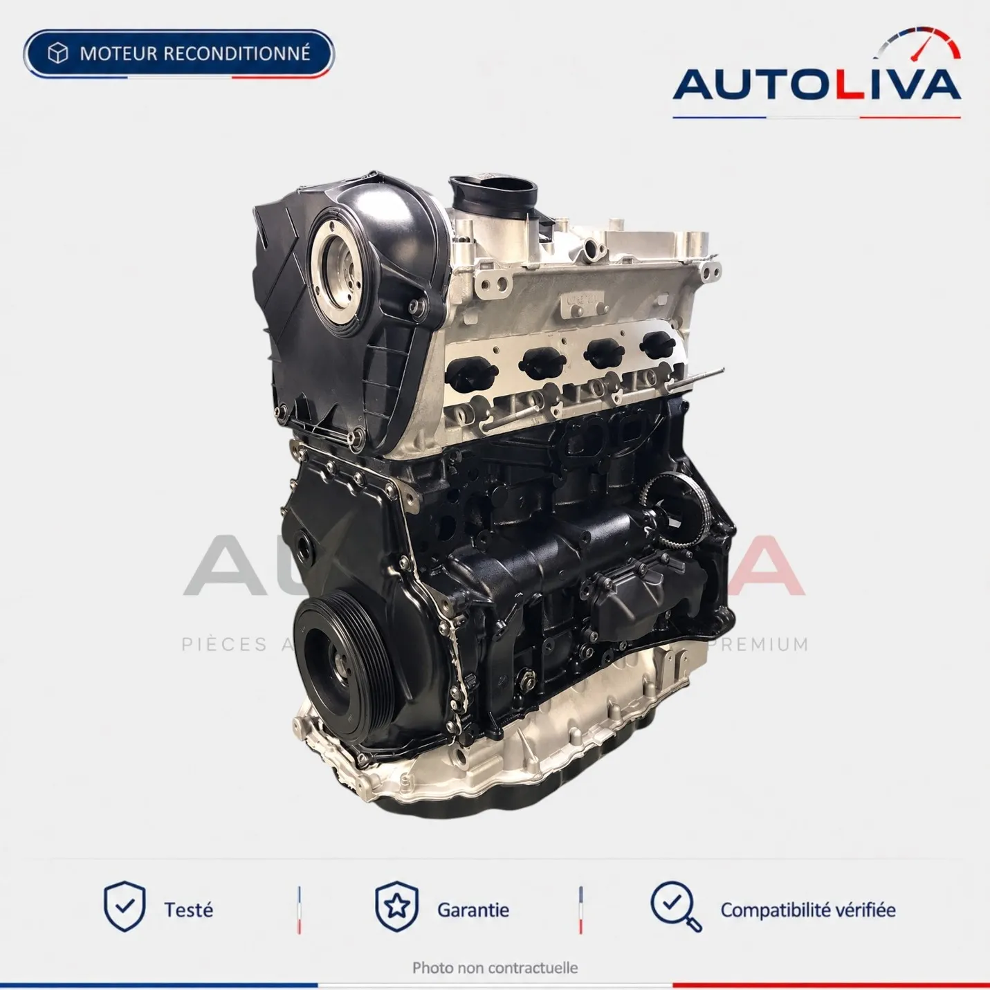 Generalüberholter Austauschmotor CDHB 1.8 TFSI 160 PS – Audi, Seat