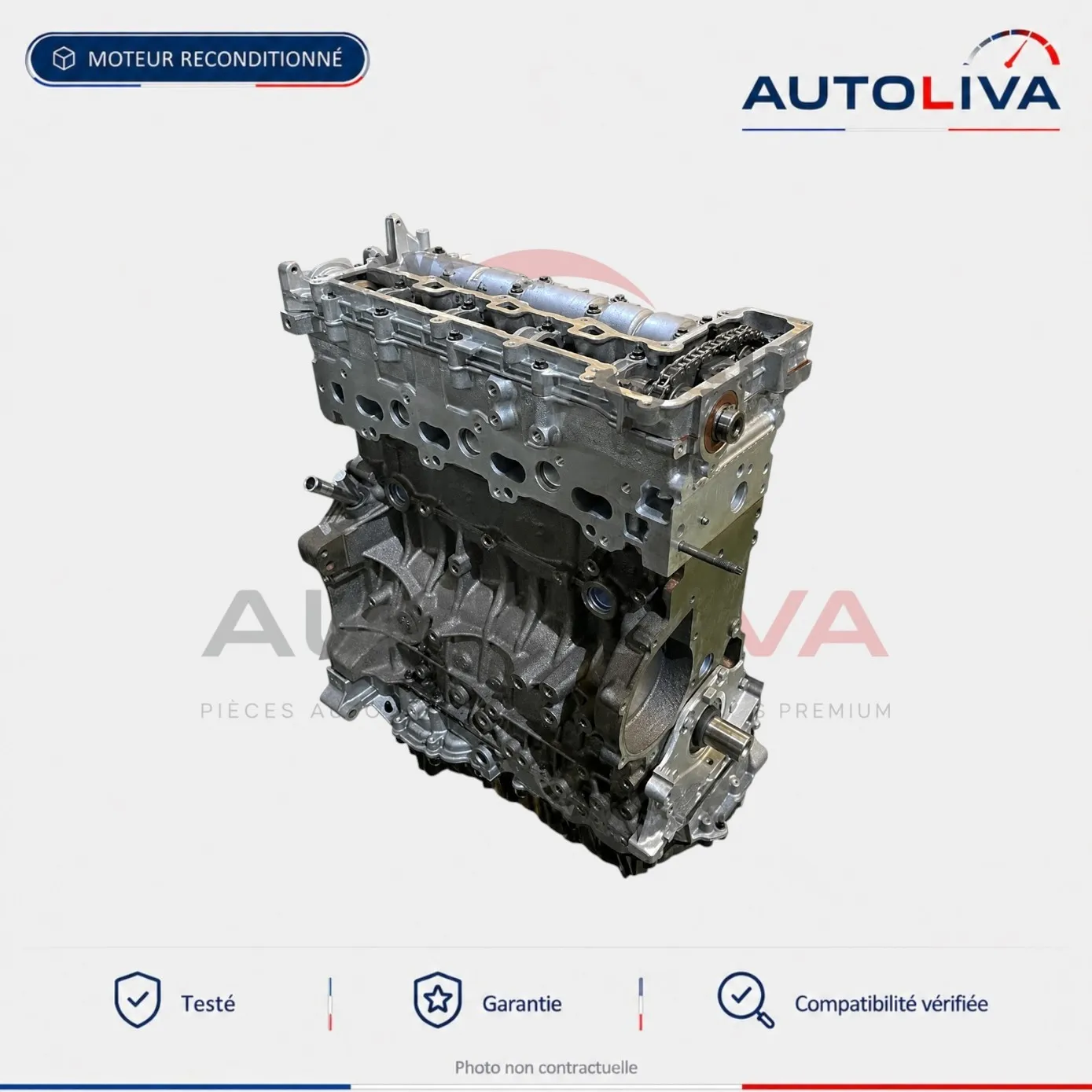 Generalüberholter Austauschmotor Diesel AHP 2.0 BlueHDi DW10FUC 163 PS – Peugeot Boxer / Citroën Jumper