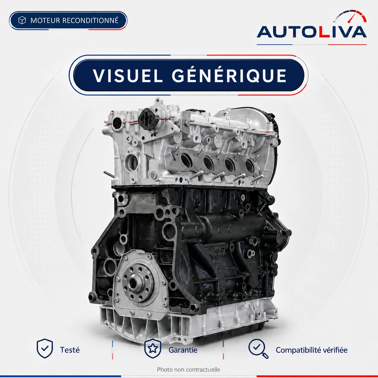 Generalüberholter Austauschmotor Diesel BFC 2.5 V6 TDI 24v 163 PS – Audi