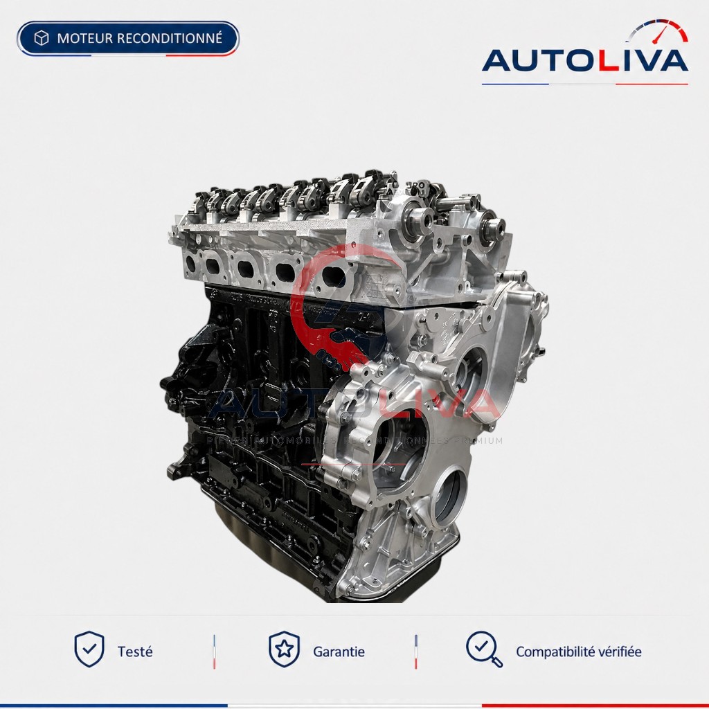 Generalüberholter Austauschmotor Diesel G9U 630 2.5 dCi 114-146 PS – Renault, Opel, Nissan