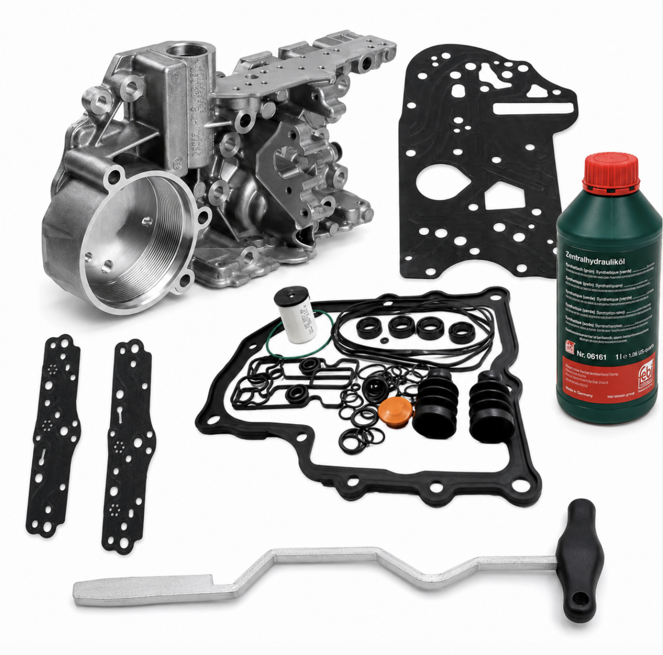 Kit de réparation mécatronique DQ200 0AM DSG7 neuf — accumulateur, filtre et joints (hors pompe à huile)