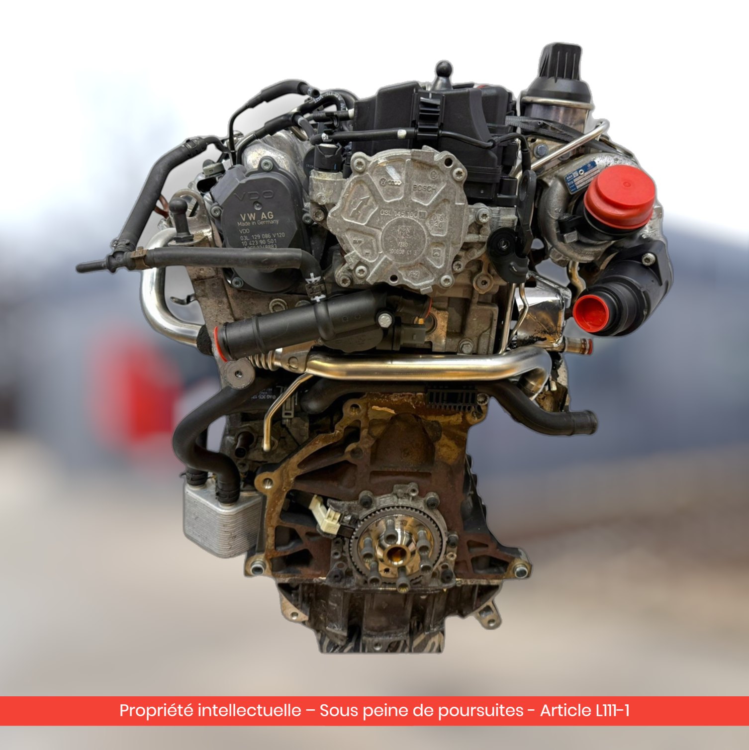 Moteur Audi A3 II 8P TT 8J / Škoda Superb II / Volkswagen Golf VI CBB ABBB — occasion