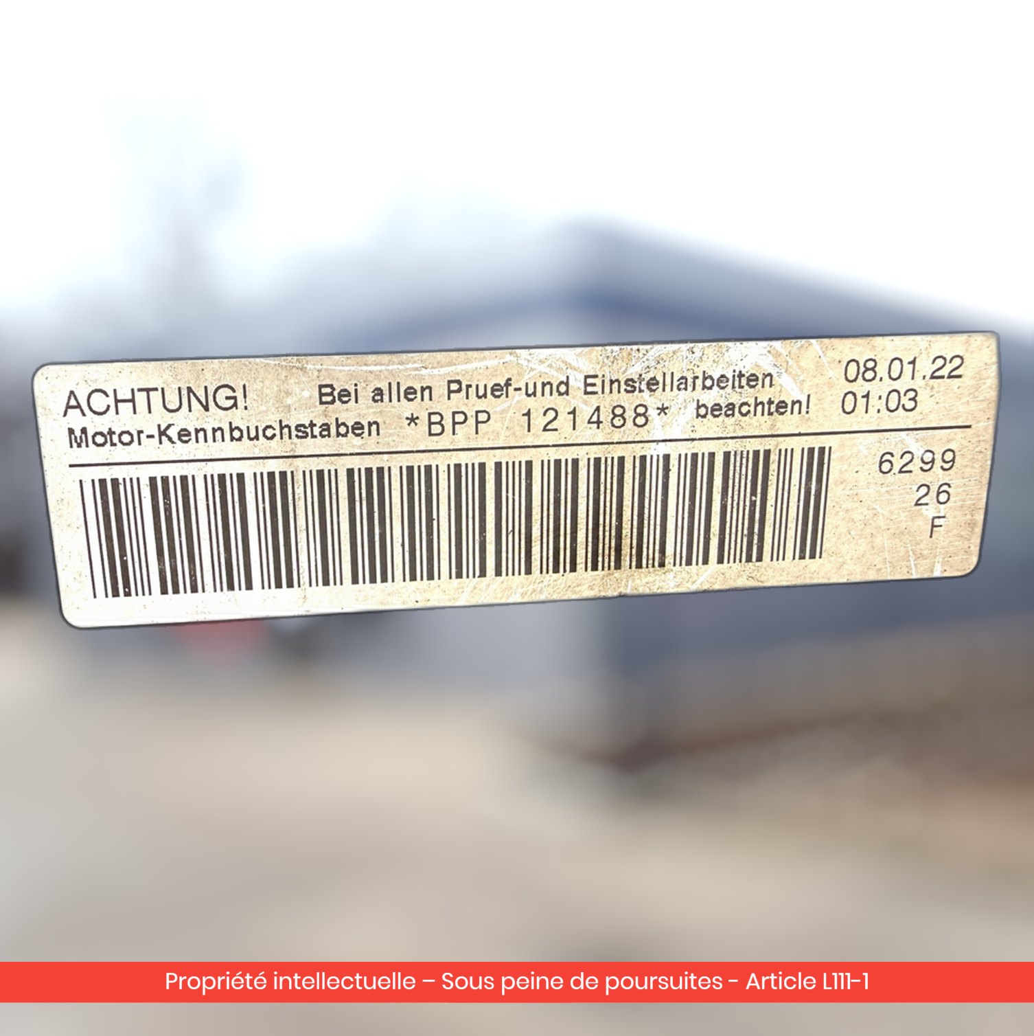 Moteur Audi A4 B7 A6 C6 BPP — occasion