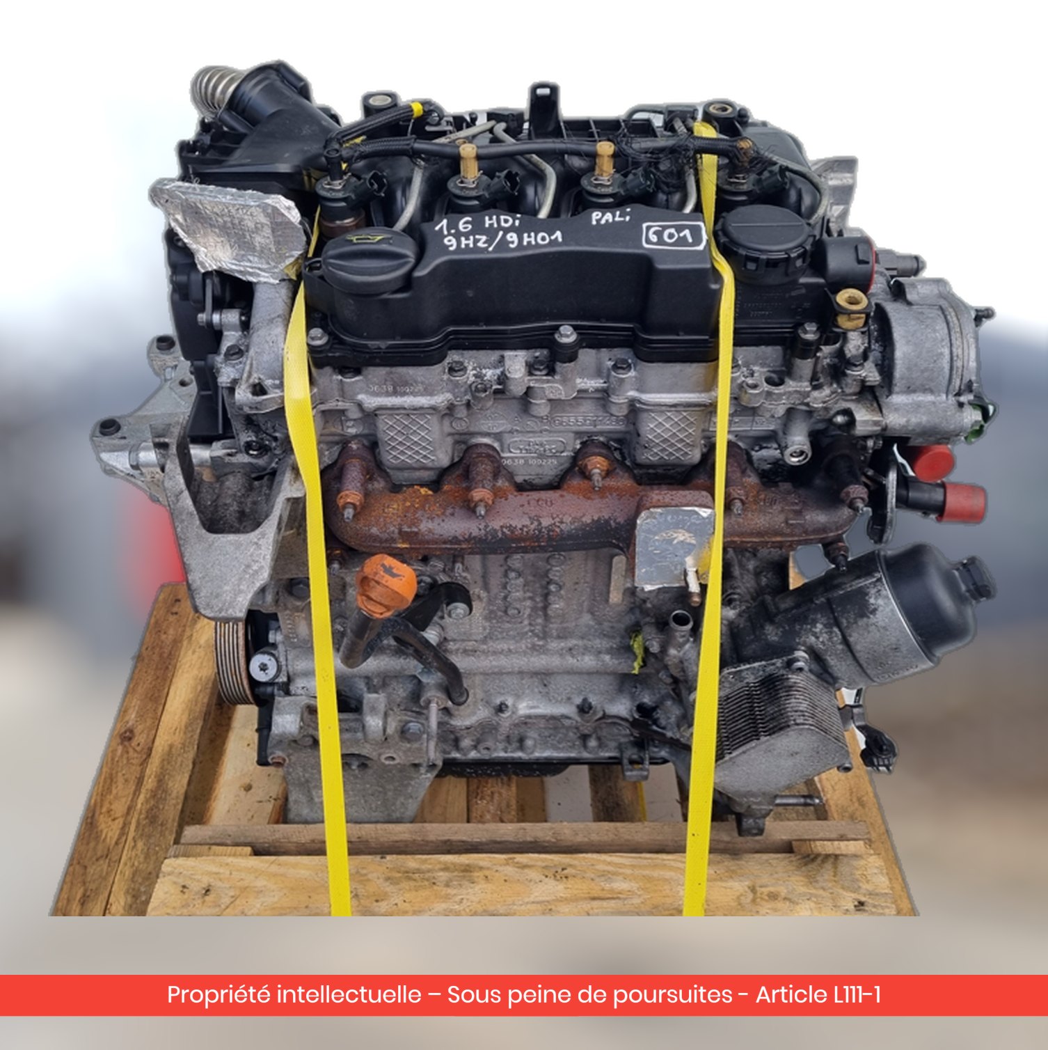 Moteur Citroën Berlingo II 9HZ 9H01 — occasion