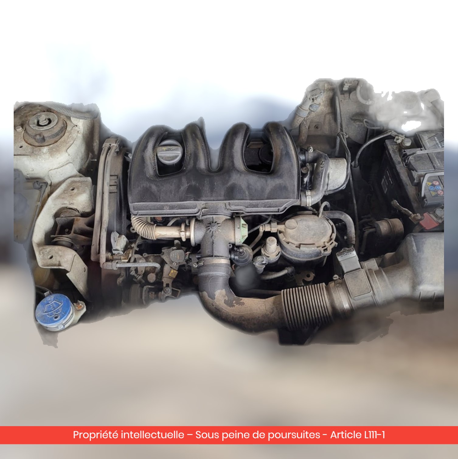 Moteur Citroën Berlingo II / Peugeot 206 / Partner WJY — occasion