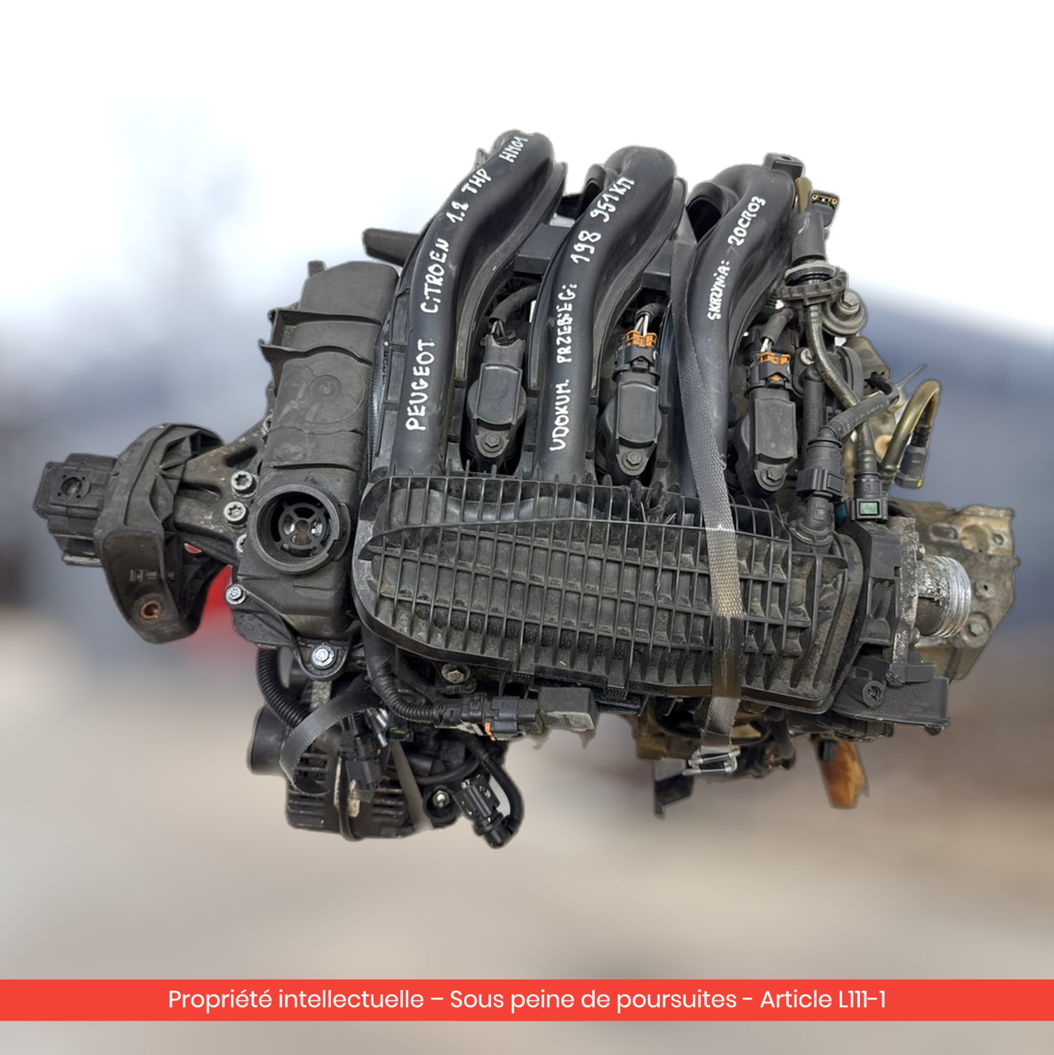 Moteur Citroën C1 II C3 III C4 II DS3 / Peugeot 108 208 2008 301 308 II HMZ HM01 — occasion