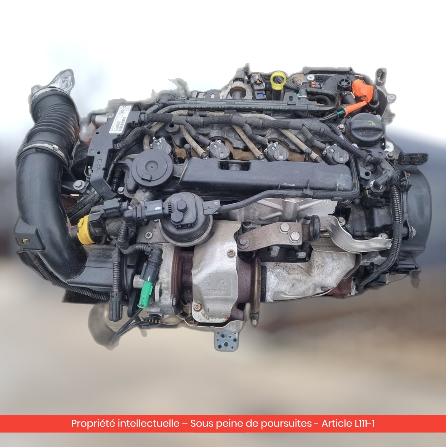 Moteur Citroën C2 / C3 II / C4 KFU-JW — occasion