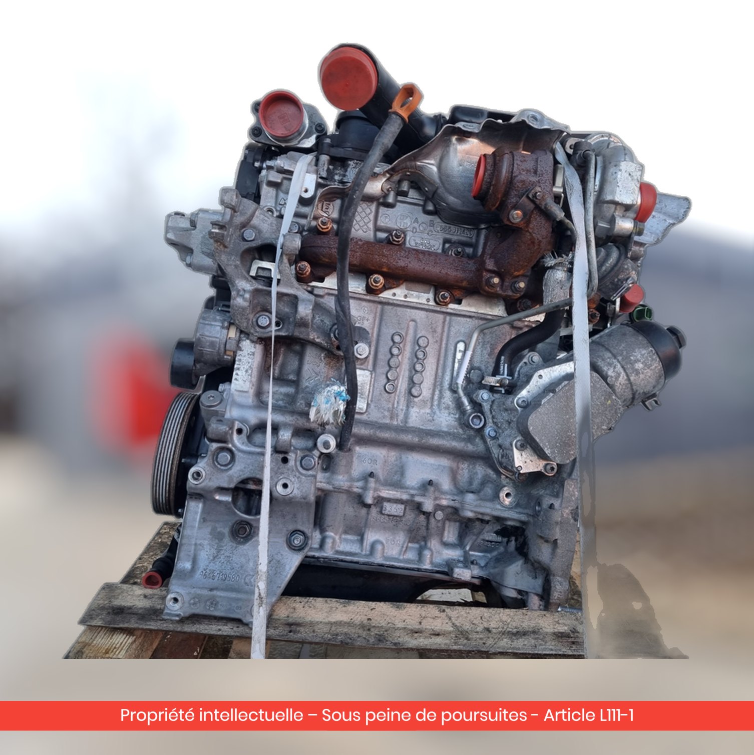 Moteur Citroën C4 9HX 9H02 — occasion